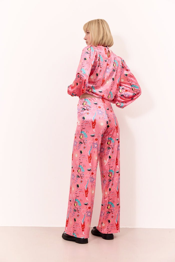 BIRDY TROUSERS - GRAFFITI ART PRINT - Filurfifi