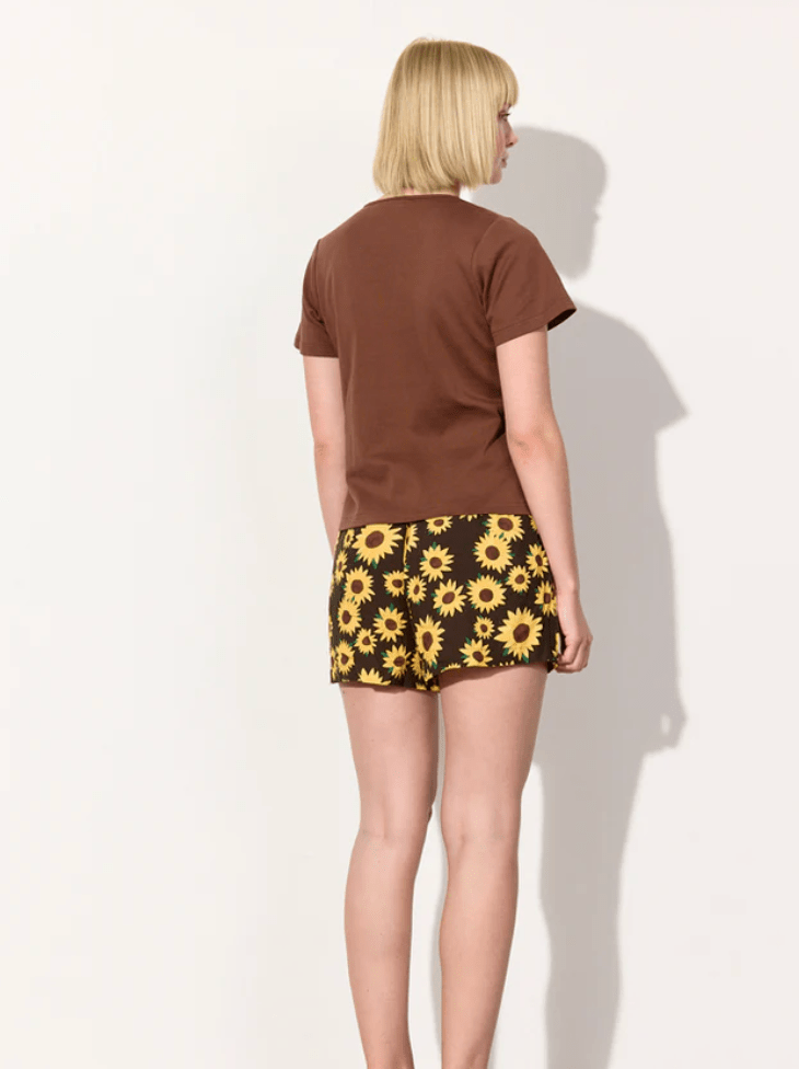 Hunkøn - Blossom T-shirt - Brun - Filurfifi