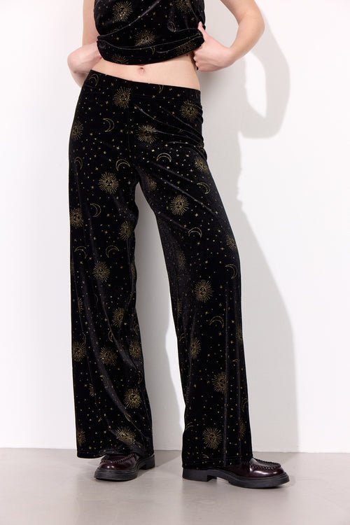 OLYMPIA TROUSERS - BLACK - Filurfifi