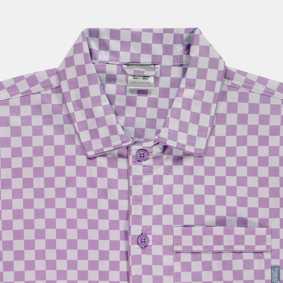 Pockies - Pyjamas Skjorte - Lilla Tern