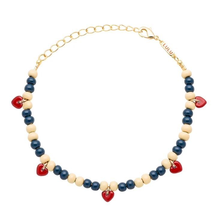 Lulu Copenhagen Color Ball Heart Armbånd
