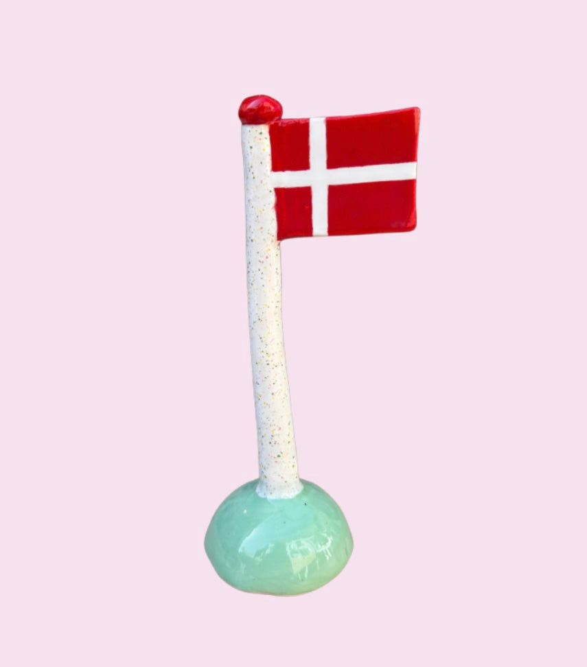 Håndlavet flag