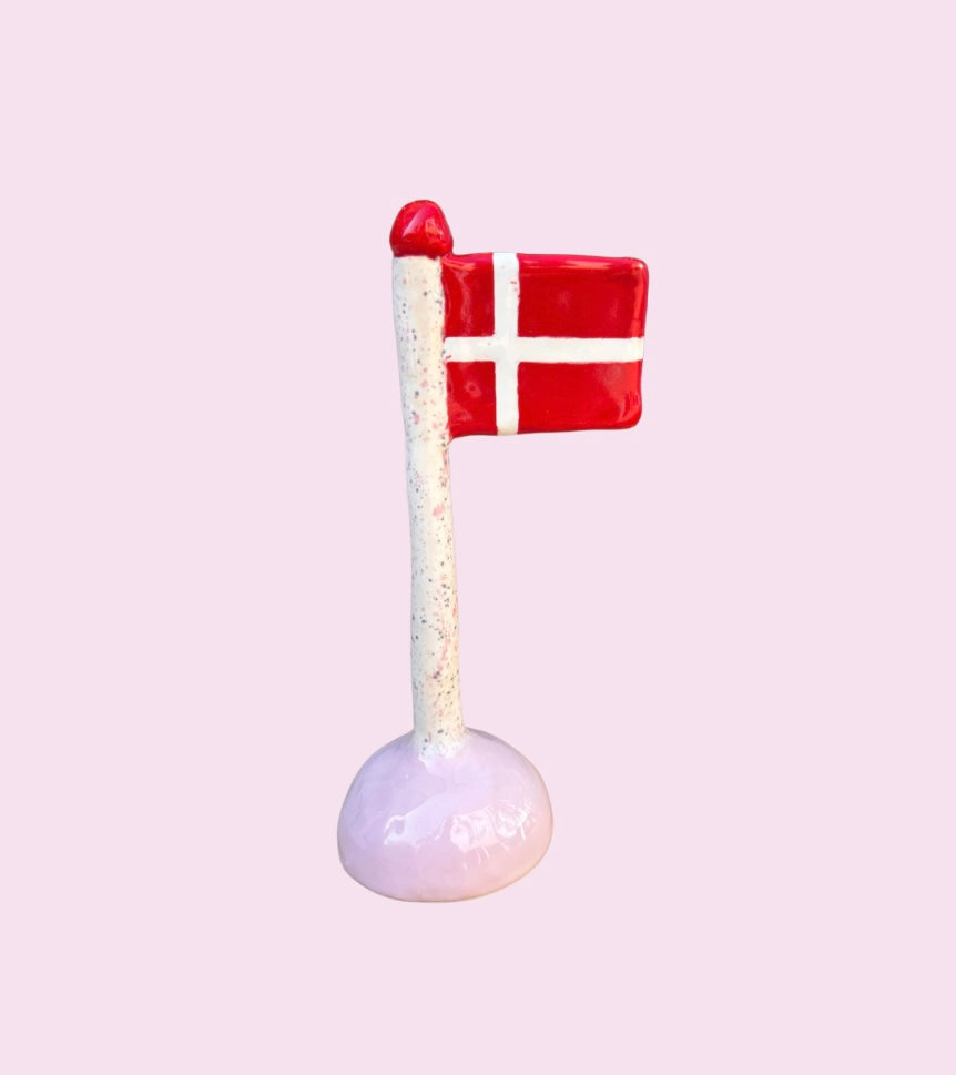Håndlavet flag