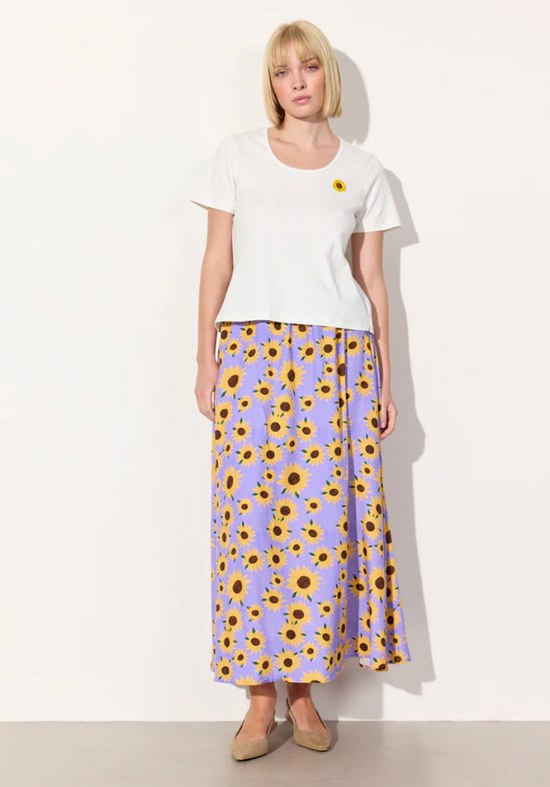 Hunkøn - Blossom T-shirt - Hvid