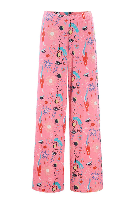 BIRDY TROUSERS - GRAFFITI ART PRINT