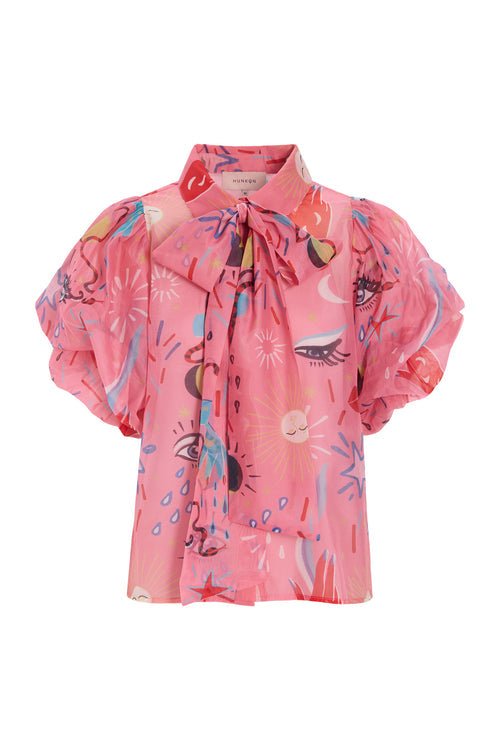 CARLY SHIRT - GRAFFITI ART PRINT