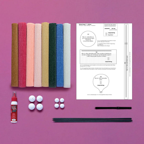 CREPEPAPIR BLOMSTER KIT - Filurfifi