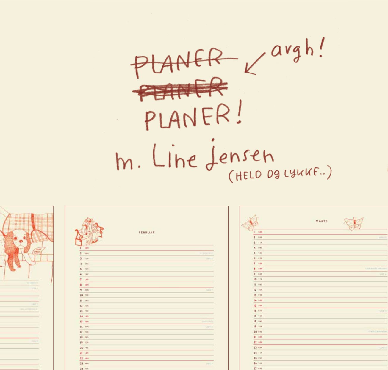 Familiekalender 2026 - Filurfifi