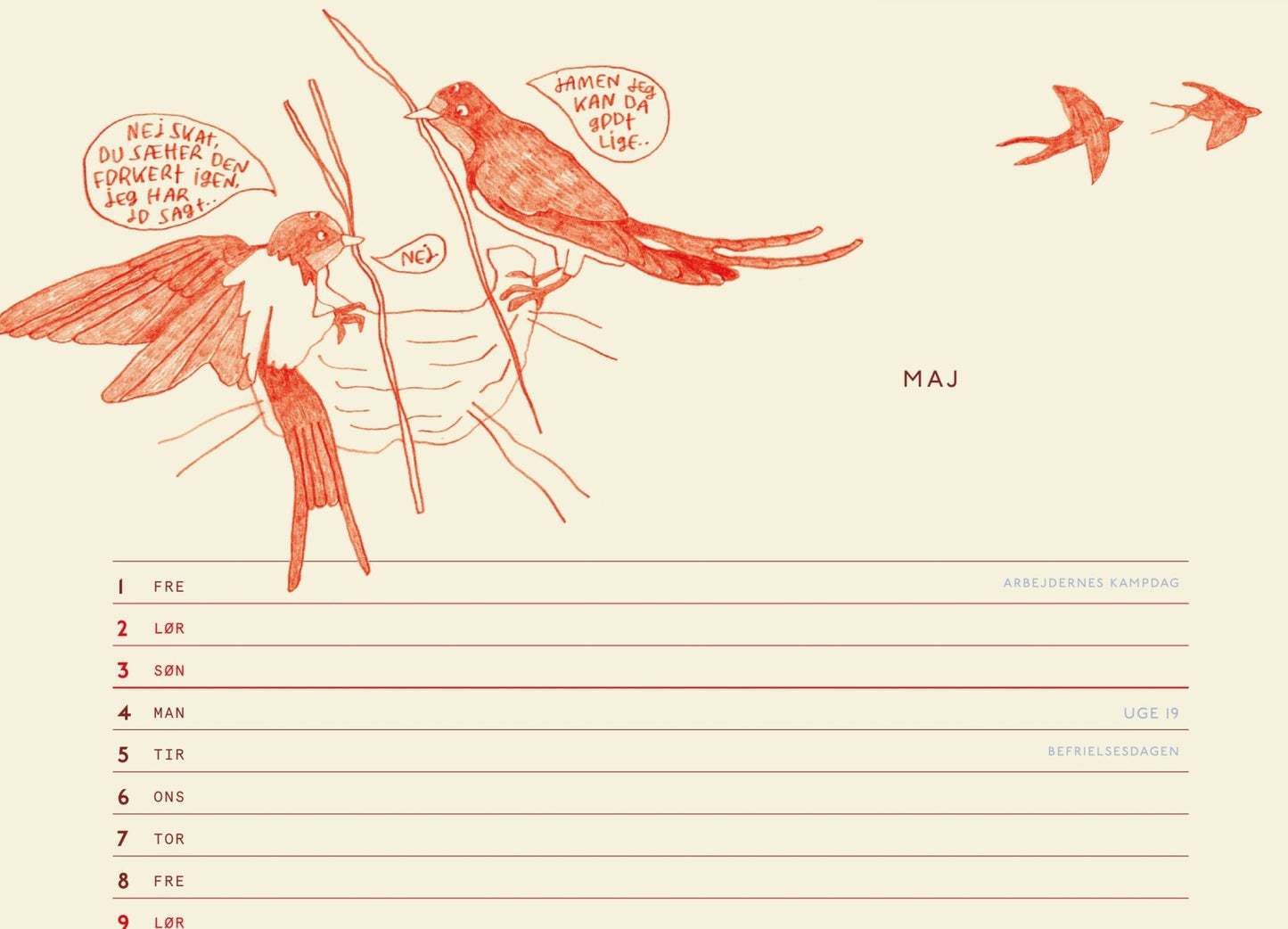 Familiekalender 2026 - Filurfifi