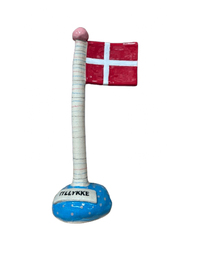 Håndlavet Keramik Flag - Filurfifi