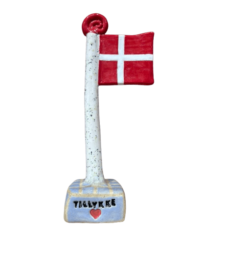 Håndlavet Keramik Flag - Filurfifi