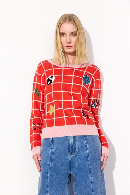 Hunkøn - Dusty Knit Bluse