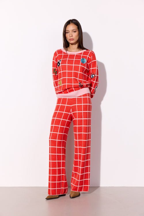 Hunkøn - Dusty Knit Bukser - Filurfifi