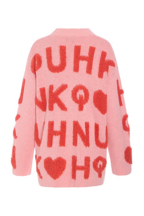 Hunkøn - Jenny Cardigan - Lyserød - Filurfifi