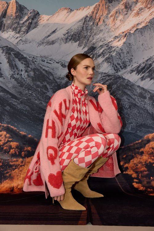 Hunkøn - Jenny Cardigan - Lyserød - Filurfifi