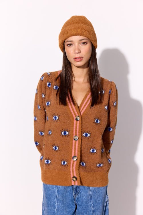 Hunkøn - Lilou Cardigan - Look At Me Art Print - Filurfifi