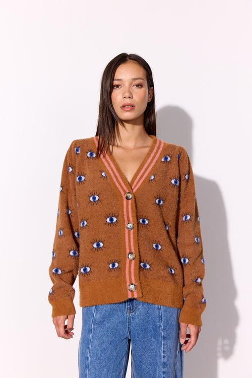 Hunkøn - Lilou Cardigan - Look At Me Art Print - Filurfifi