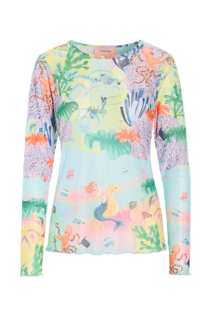 Hunkøn - Marina Mesh Bluse - Filurfifi