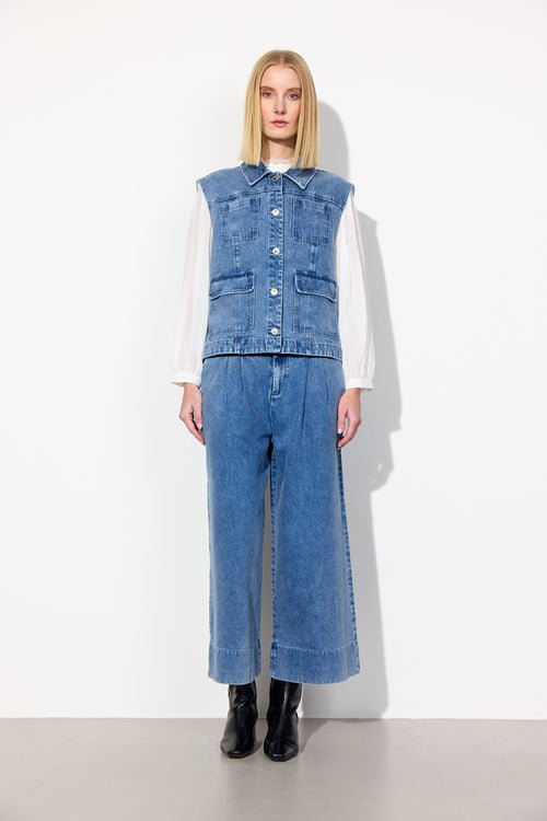 Hunkøn - Nana Denim Vest - Filurfifi