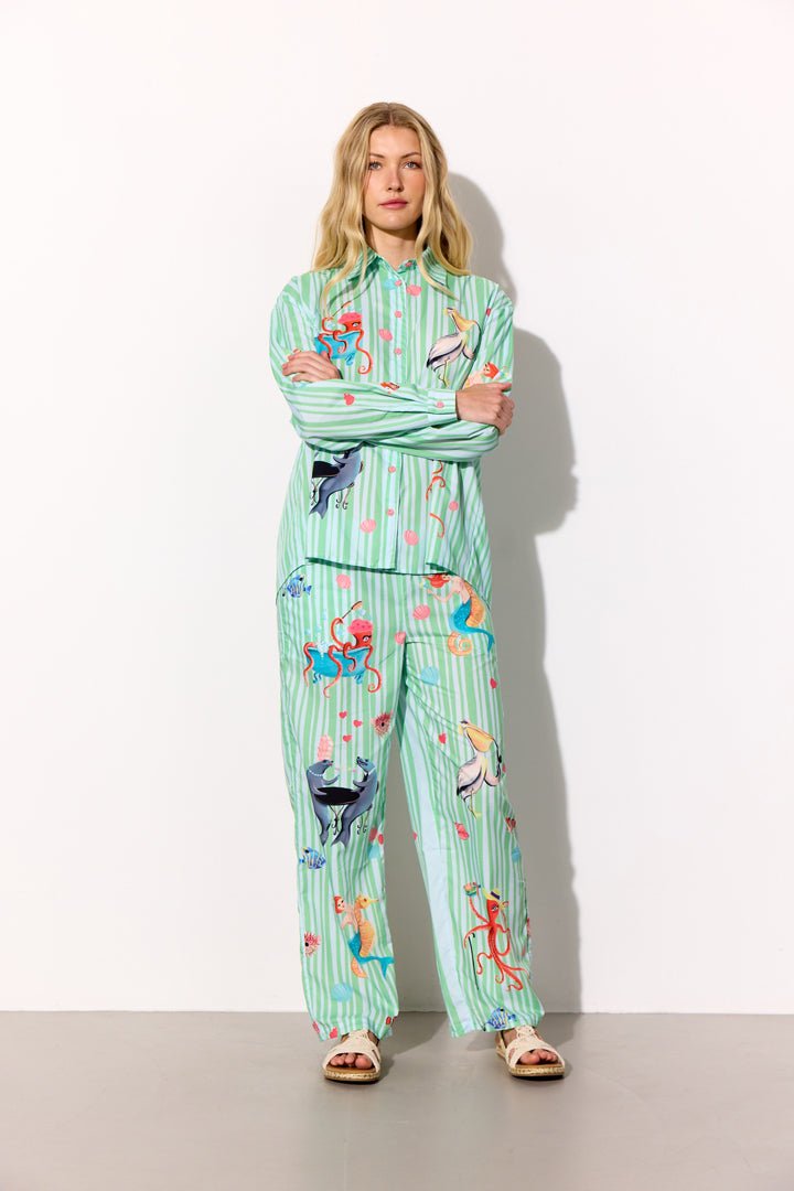 Hunkøn - Nessie Bukser - Grøn - Filurfifi