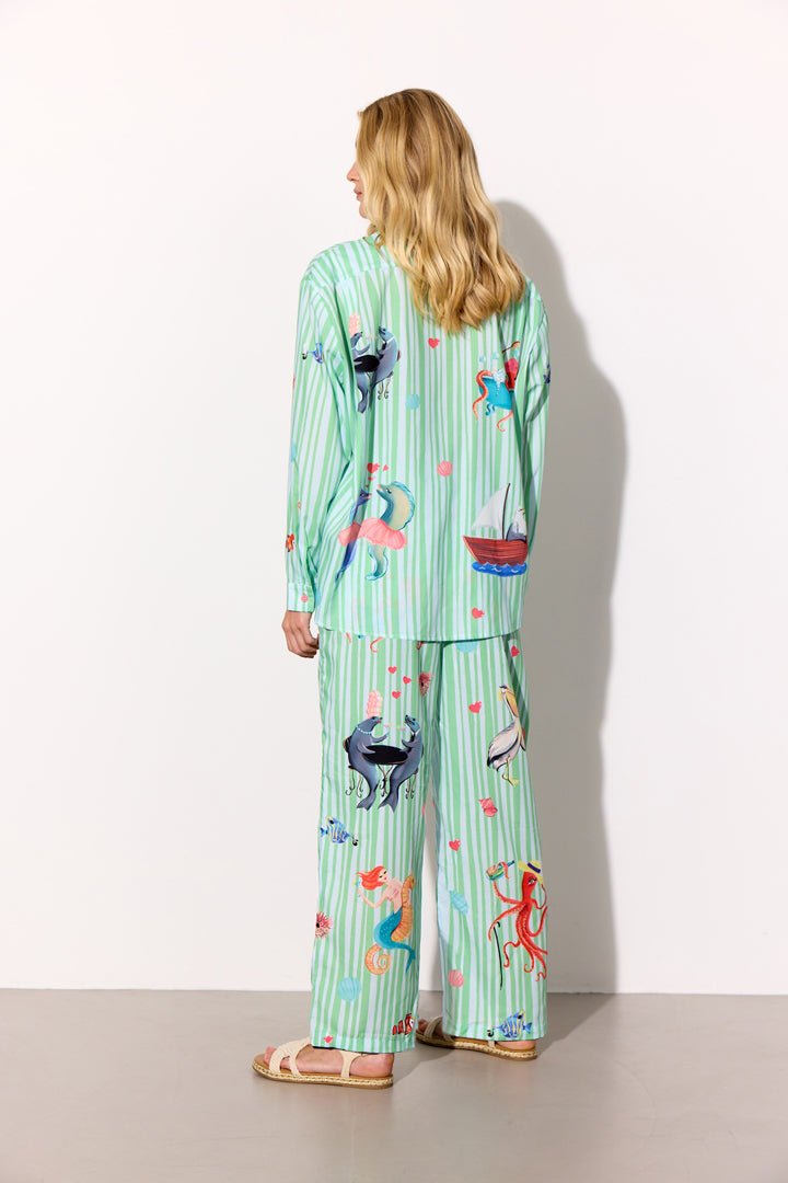 Hunkøn - Nessie Bukser - Grøn - Filurfifi