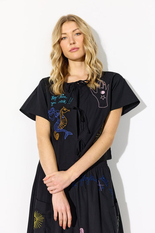 Hunkøn - Nima Skjorte - Sort