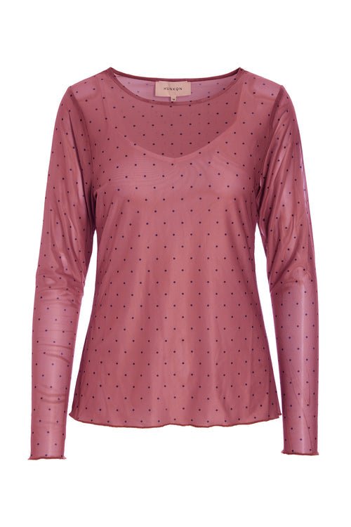 Hunkøn - Tova Bluse - Zinfandel - Filurfifi