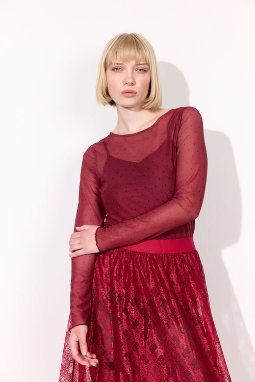 Hunkøn - Tova Bluse - Zinfandel - Filurfifi