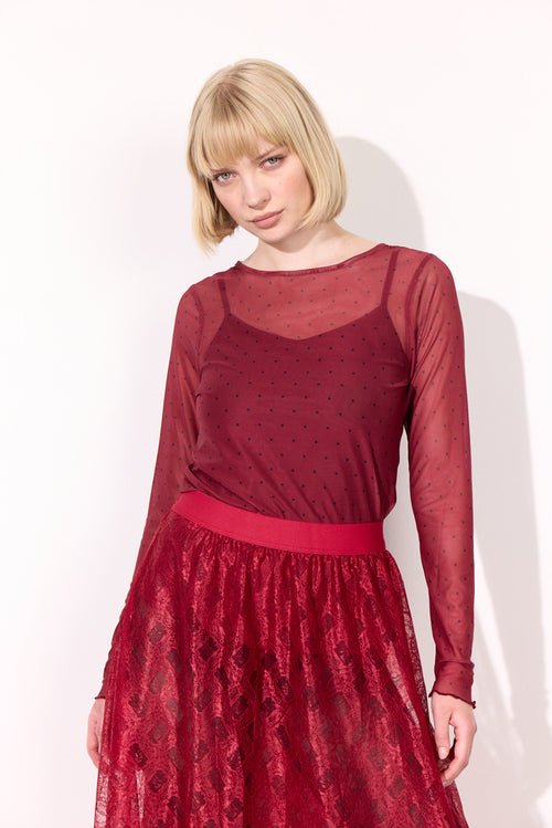 Hunkøn -  Tova Bluse - Zinfandel