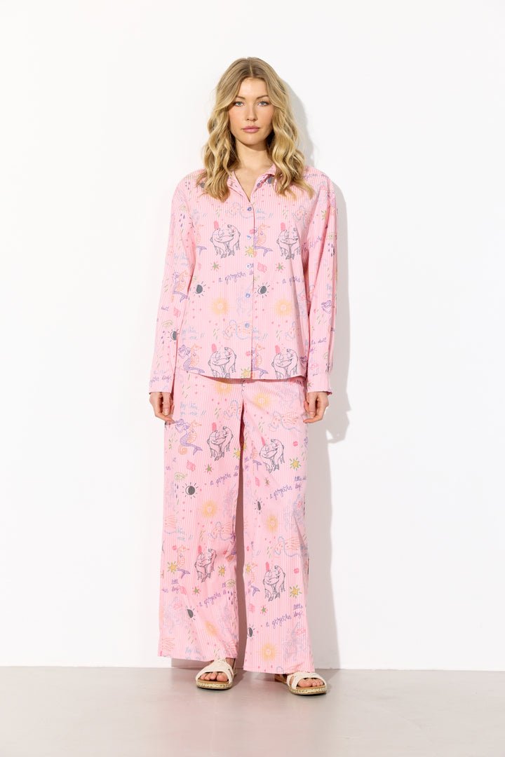 Hunkøn - Zoe Skjorte - Lyserød - Filurfifi