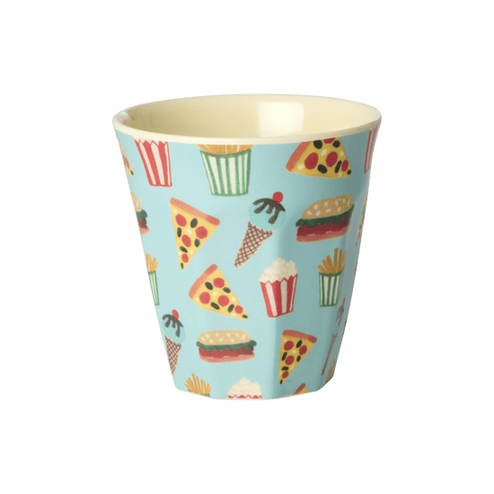 Lille Børnekop - Fun Fair Print - Mint - Filurfifi