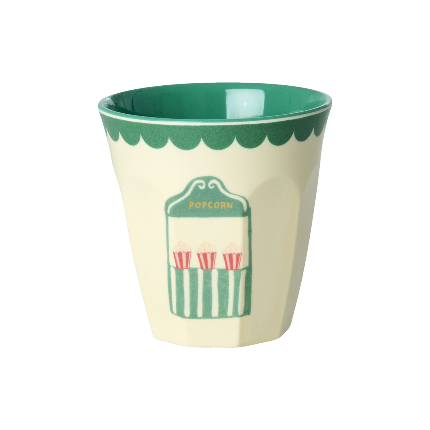 Lille Børnekop - Fun Fair Print - Mint - Filurfifi