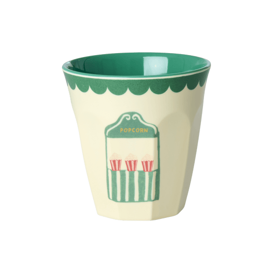 Lille Børnekop - Fun Fair Print - Mint - Filurfifi