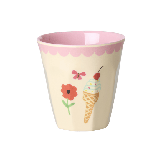 Lille Børnekop - Fun Fair Print - Pink - Filurfifi