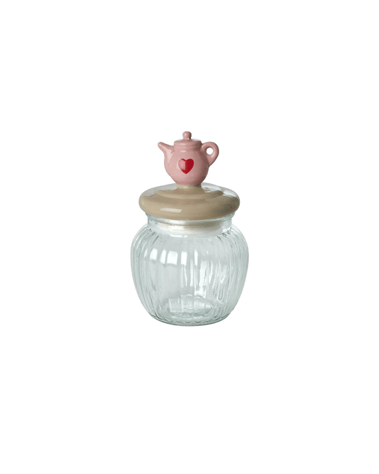 Lille Glas Krukke - Creme - Tekande - Filurfifi