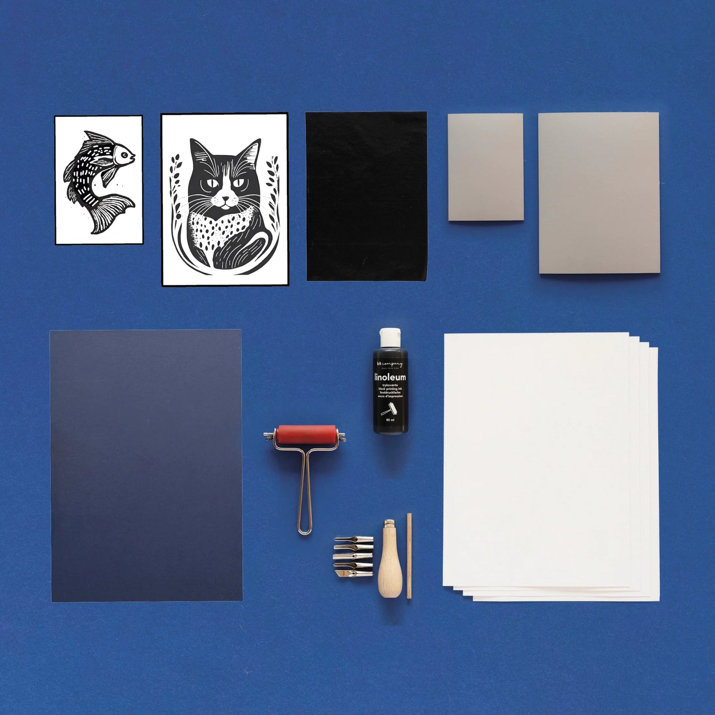 LINOLEUMSTRYK KIT - Filurfifi