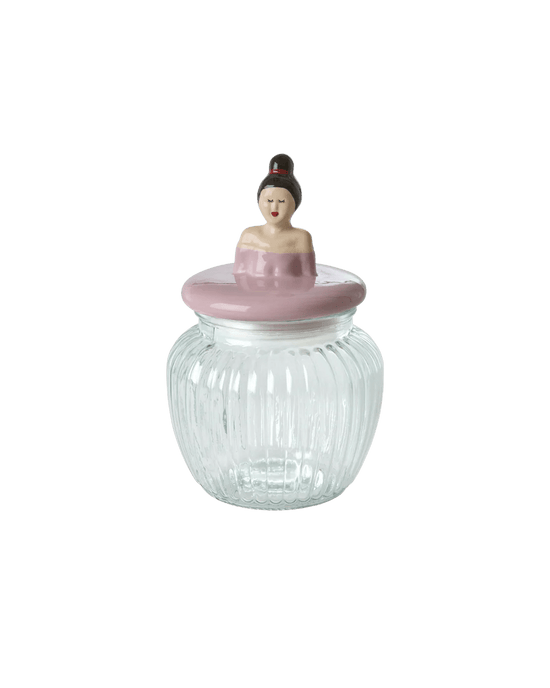 Mellem Glas Krukke - Lyserød - Dame - Filurfifi