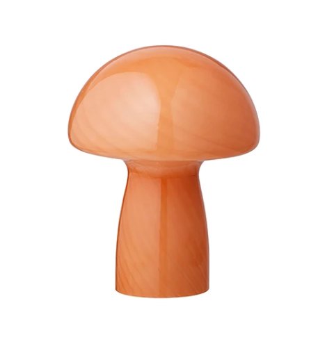 Mushroom Lampe Lille - Orange - Filurfifi