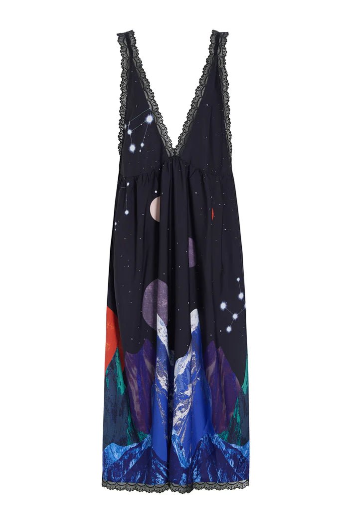 Nora Dress - Outer Space Art Print - Filurfifi