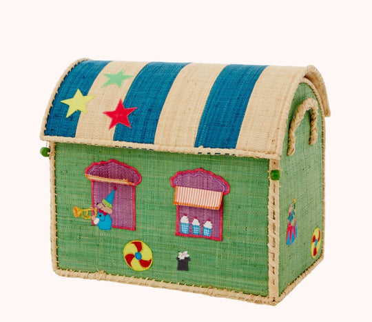 Raffia Opbevaringshus Lille