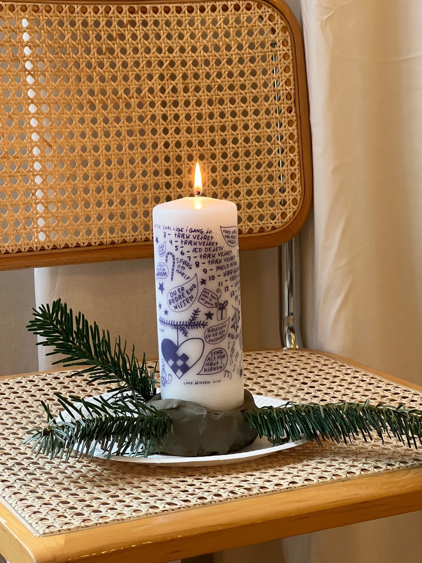 Rør ikke ved min gamle jul - Kalenderlys - Filurfifi