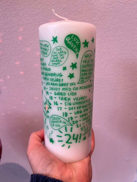 Rør ikke ved min gamle jul - Kalenderlys - Filurfifi