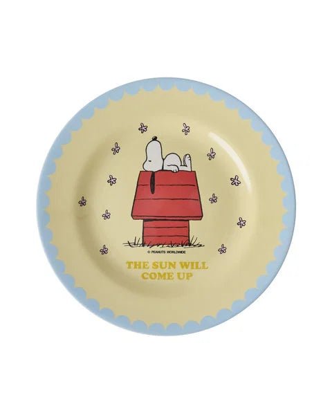 Rund Sidetallerken - Snoopy - Filurfifi