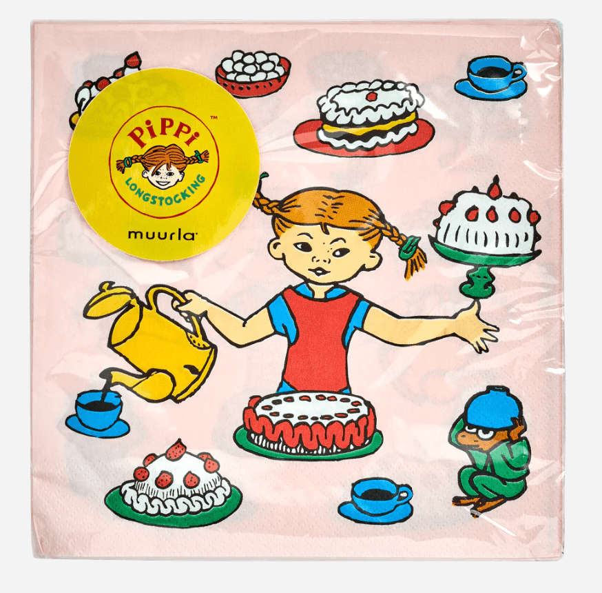 Servietter - Pippi Langstrømpe - Filurfifi