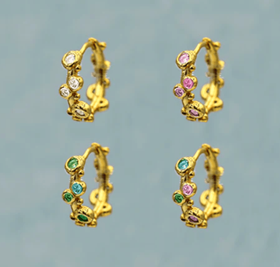 Smykish - Crystal Hoops - Filurfifi
