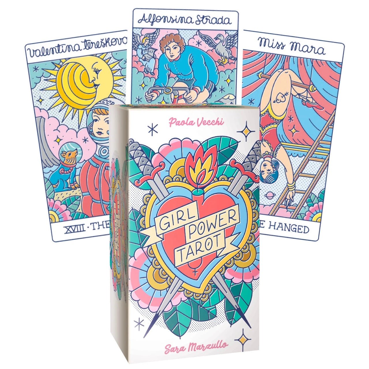 Tarotkort - Girl Power - Filurfifi