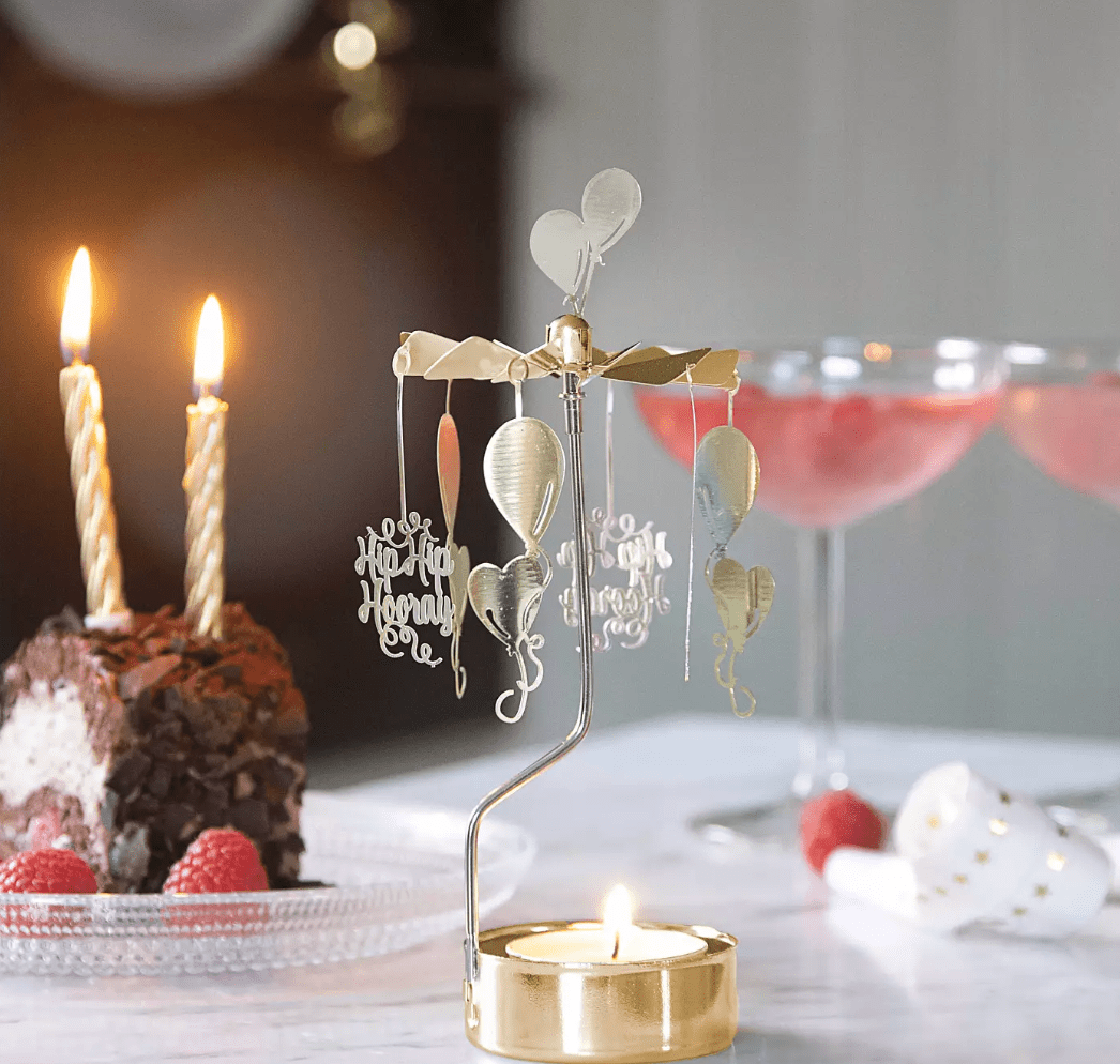 Tealight Spinner - Let's Celebrate - Filurfifi