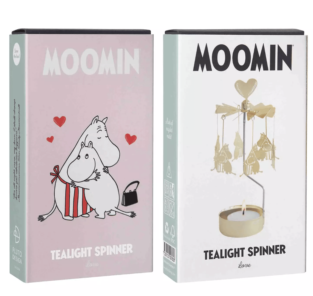 Tealight Spinner - Moomin Love - Filurfifi