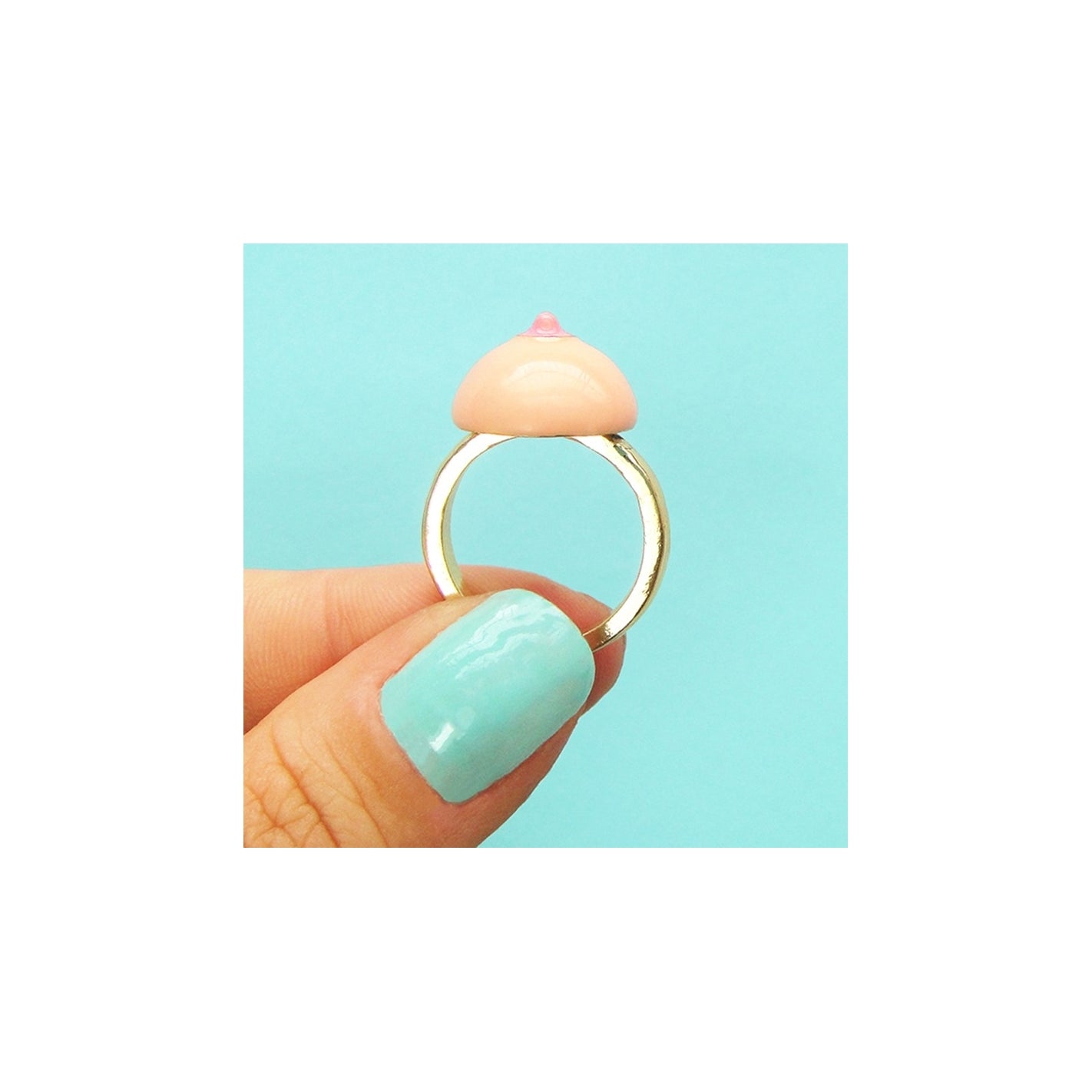 Cou Cou Suzette Boob Ring - one size - Filurfifi