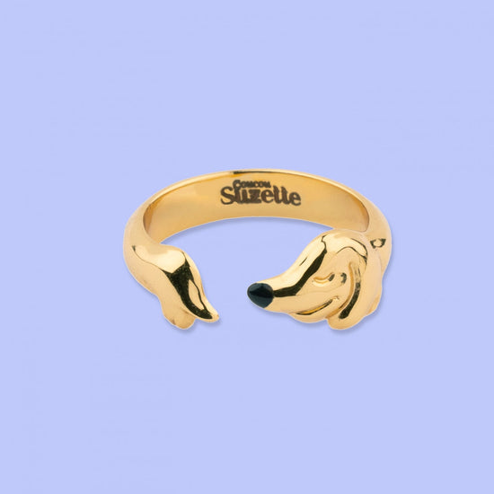 Cou Cou Suzette Gravhund (Dachshund) Ring One Size - Filurfifi